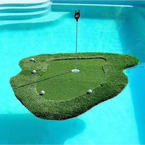 Floating Green Pool Target
