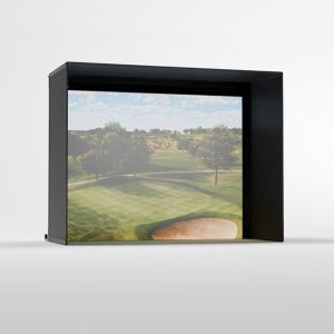Pro Golf Simulator Enclosure with Impact Screen